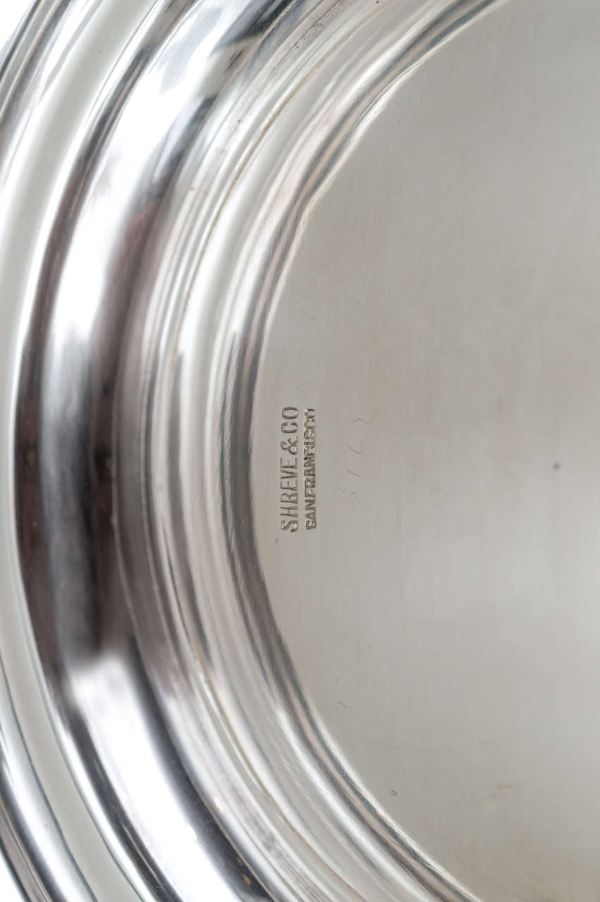 American Sterling Silver Water Pitcher by Shreve & Co. San Francisco