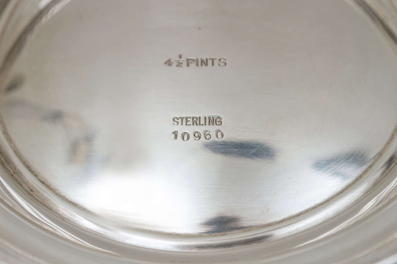 Early 20th Century Sterling Silver Water Pitcher by Shreve & Co. San Francisco