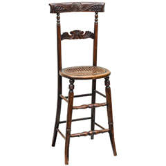 English William IV Mahogany Posture / "Discipline" Chair Circa 1835 10