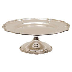 Antique Art Nouveau Sterling Silver Cake Stand by Shreve & Co. SF