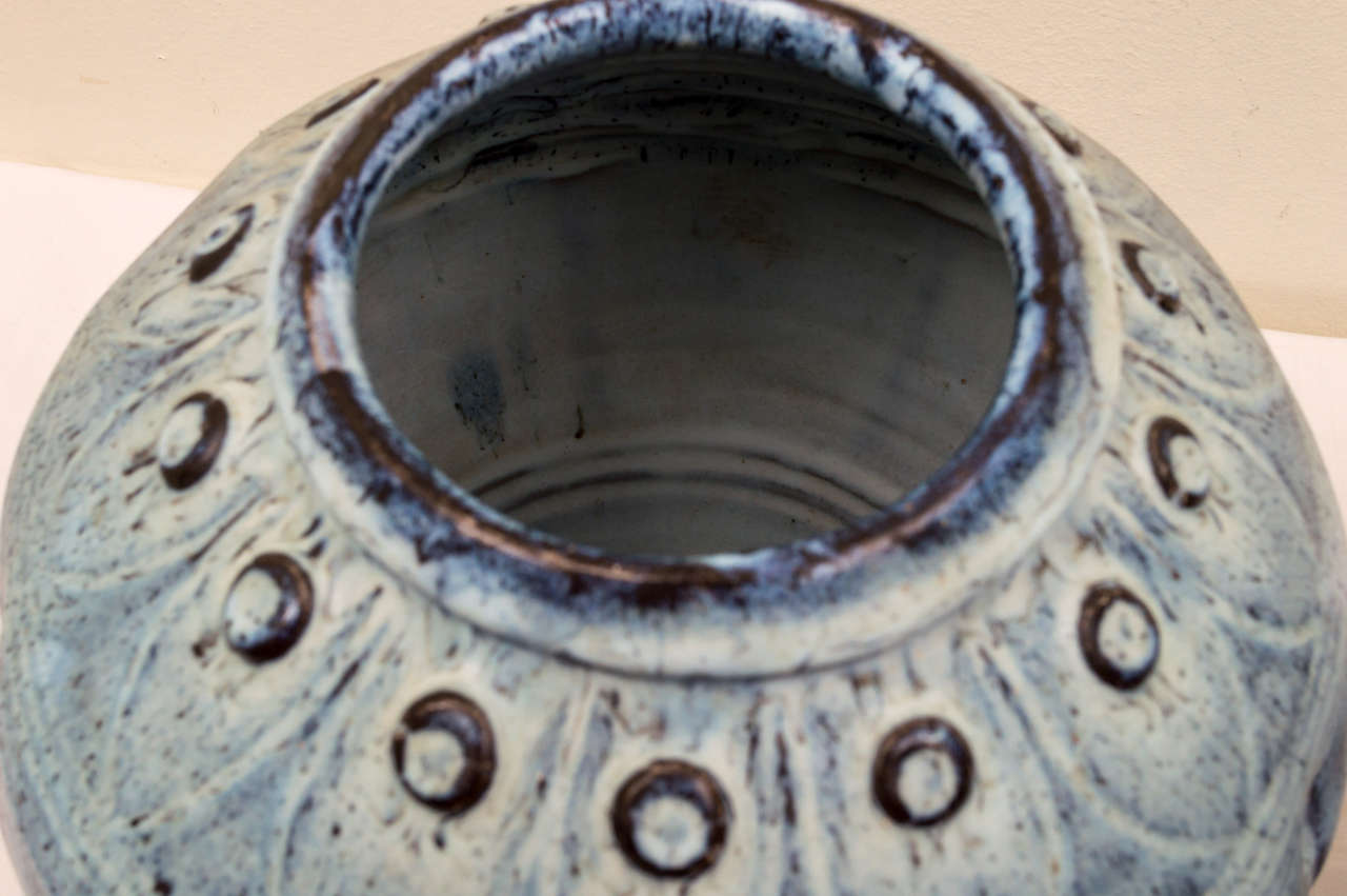 Two Studio Pottery Ceramics by Paz San Quentin Village, California, circa 1960 For Sale at 1stdibs