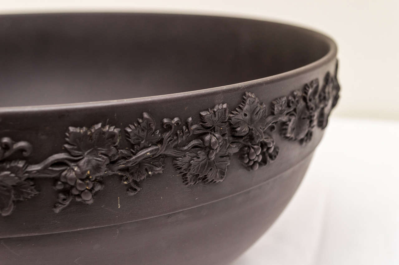 English Wedgwood Basalt Ware 10" Bowl at 1stDibs