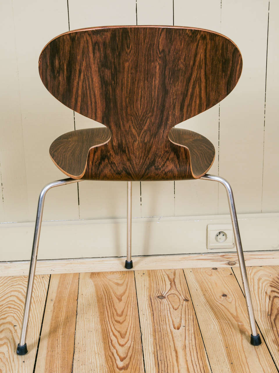 Drop leaf table +1 chair by Arne Jacobsen in Rio Rosewood ca.1956 For Sale 4