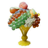 Vintage French Glass "Fruit" Lamp
