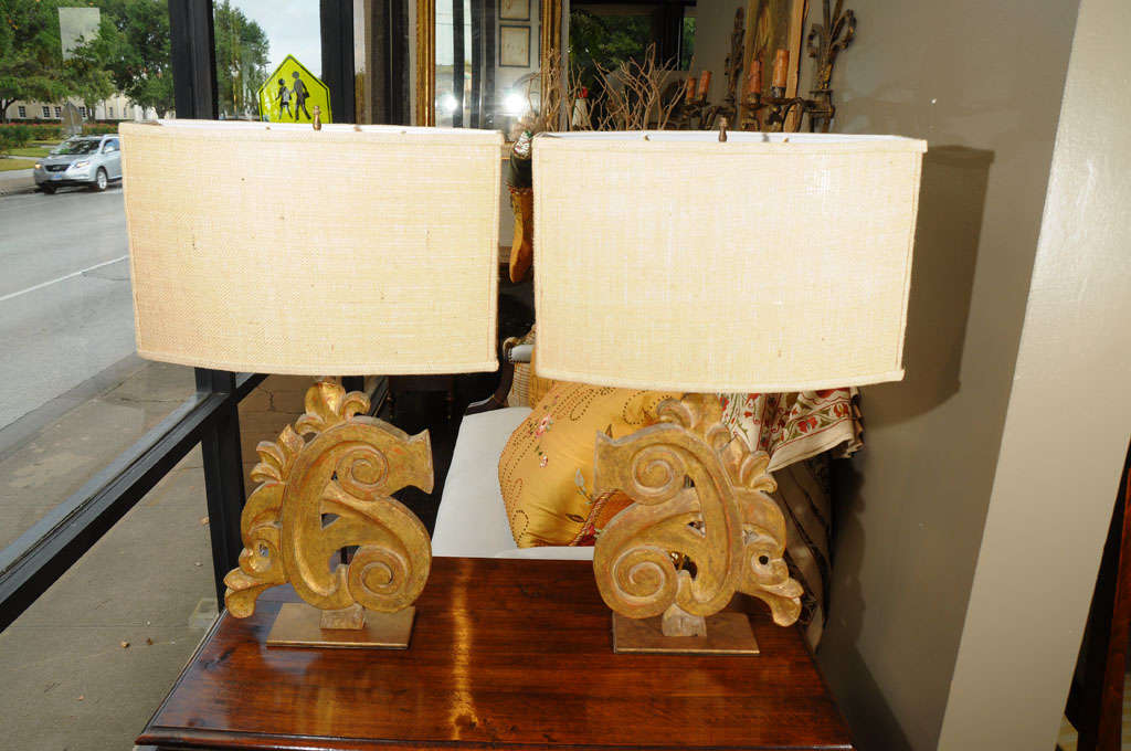 Antique Fragment Lamps