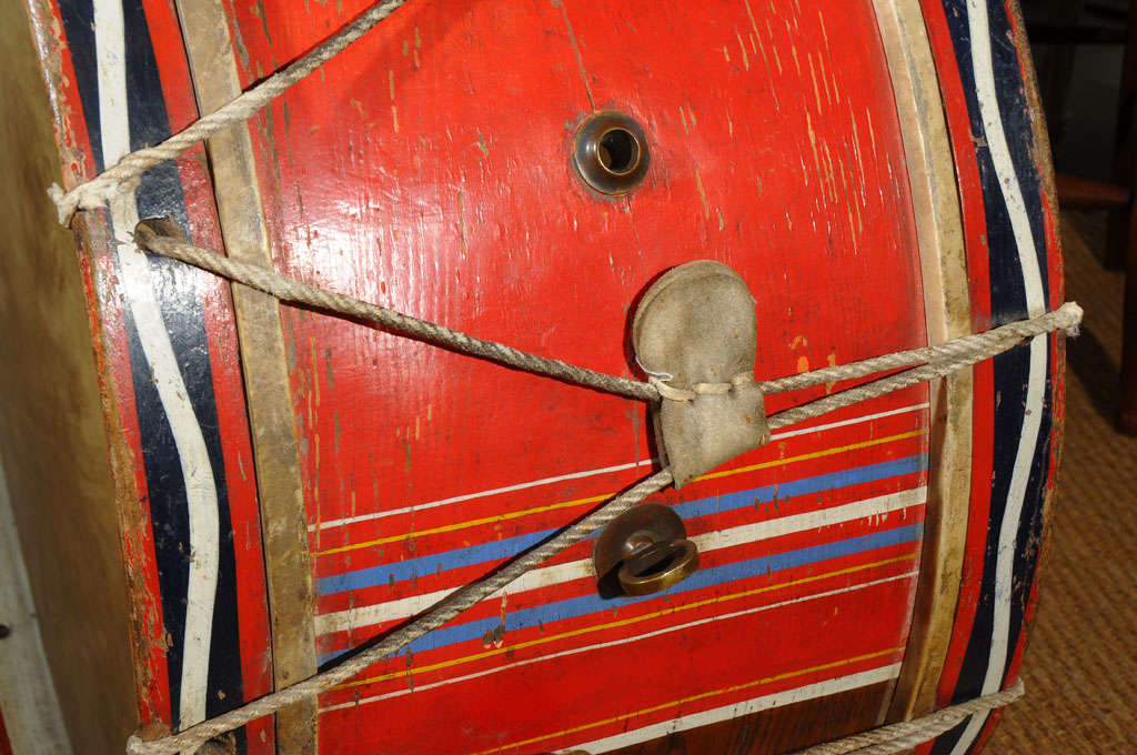 Antique French Military Tambour or Drum For Sale at 1stdibs