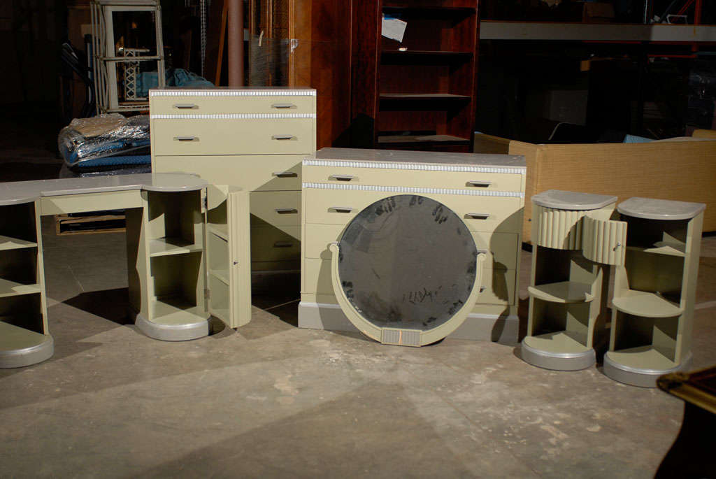 SET OF JAMES MONT FURNITURE,<br />
DESK- 44.75