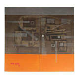 Futuristic  Mechanical Two Panel Oil Painting
