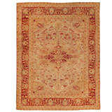 -- Antique Indian Agra Rug --
