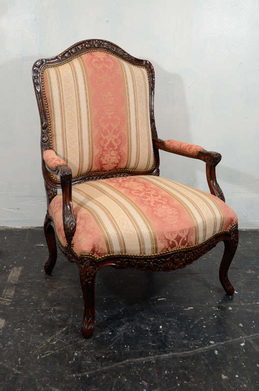 A19th Century Louis XV Armchair.