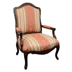 A19th Century Louis XV Armchair.