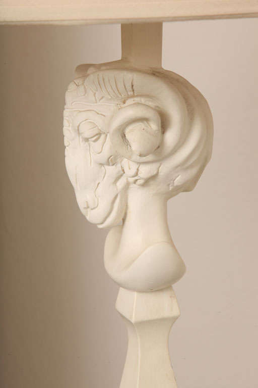 Giacometti Style Ram Head Floor Lamp 3