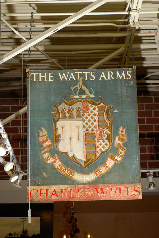Metal Pub Sign