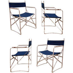 Vintage 1940's Yachting Deck  Chairs
