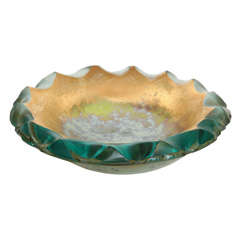 Gorgeous Art Glass Bowl by Jorge Bencomo
