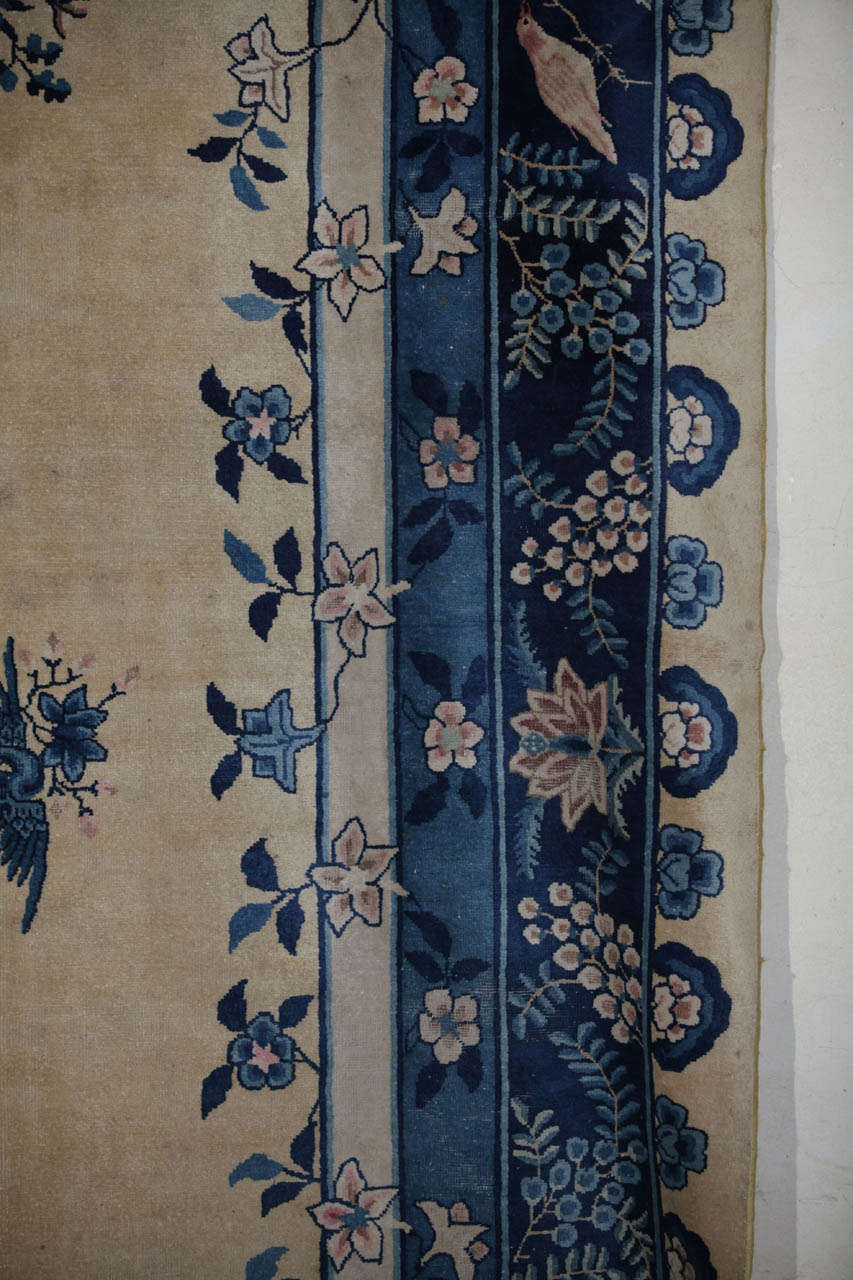 Chinesischer chinesischer Teppich, um 1920 im Angebot 2
