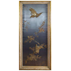 Framed Chinese Silk