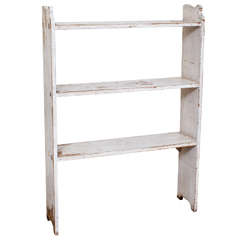 Antique Pine Painted Shelves