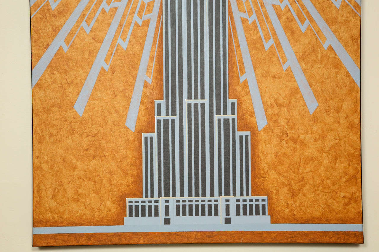 EMPIRE.    Ein Gemälde von Lynn Curlee (amerikanisch) im Angebot