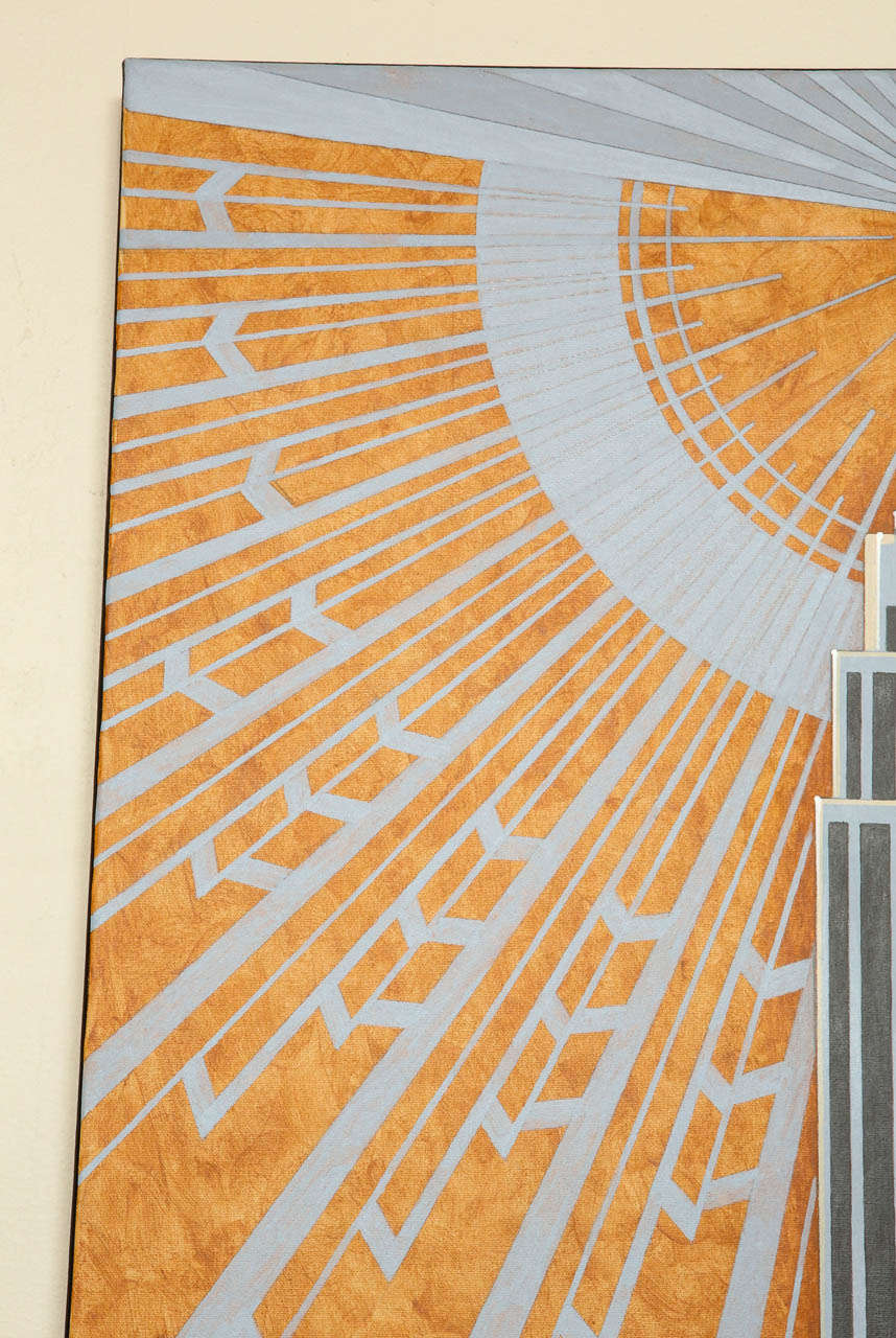 EMPIRE.    Ein Gemälde von Lynn Curlee (21. Jahrhundert und zeitgenössisch) im Angebot