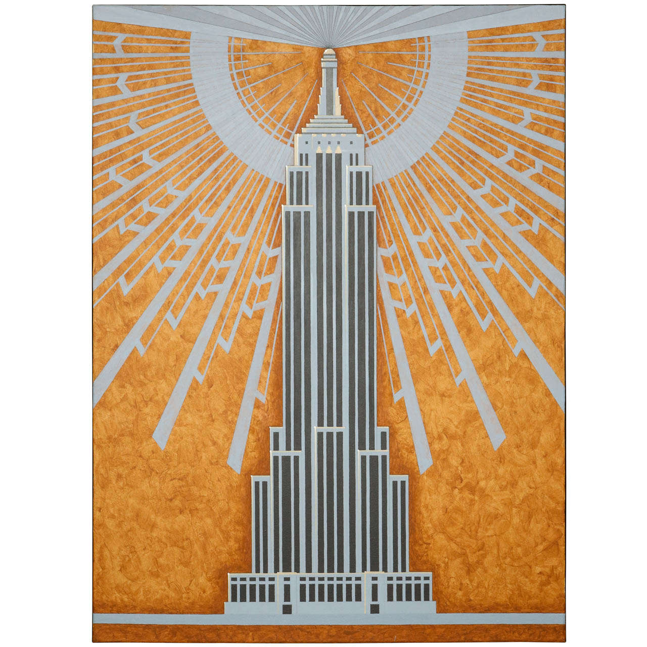 EMPIRE.    Ein Gemälde von Lynn Curlee