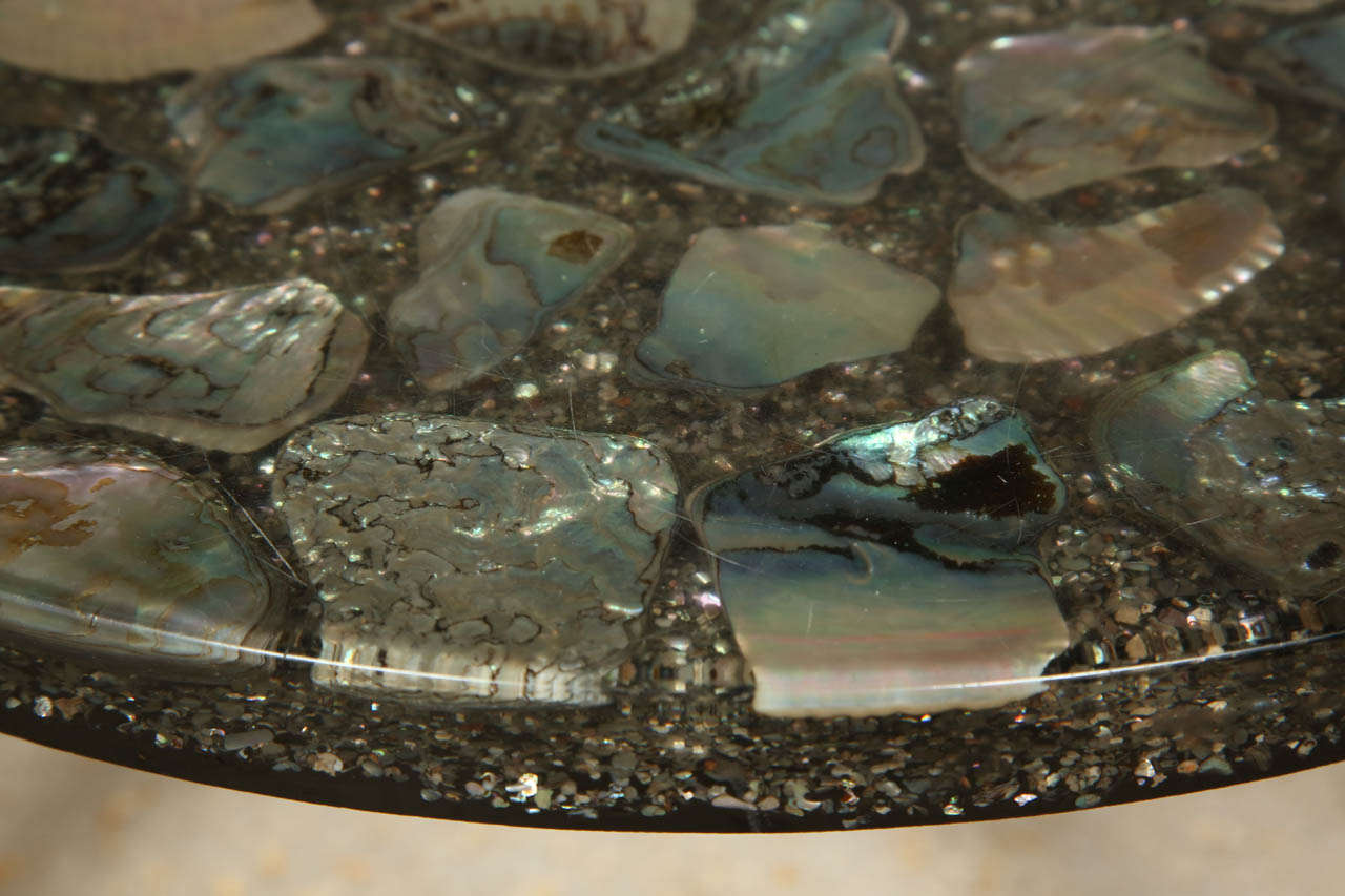 Abalone Side Table