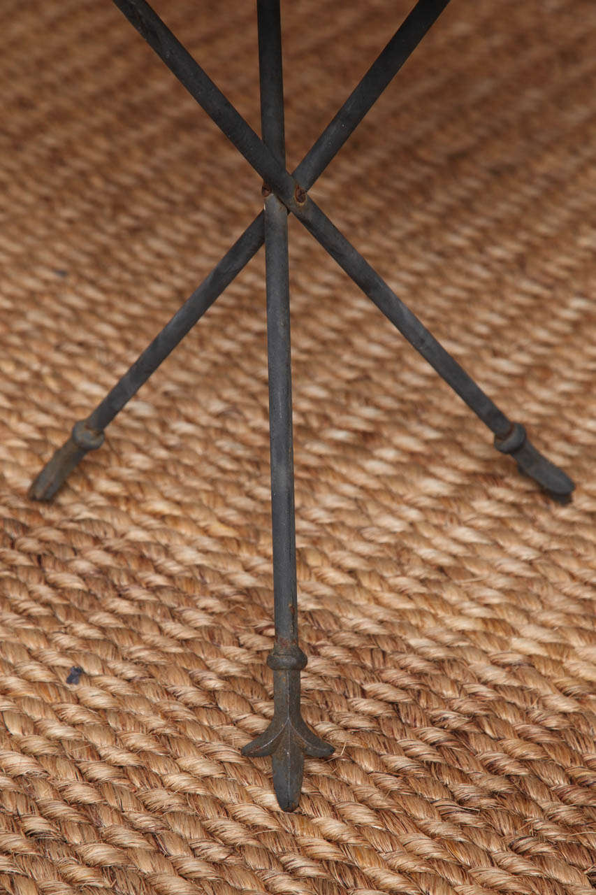 20th Century Tripod Table with Embossed Top