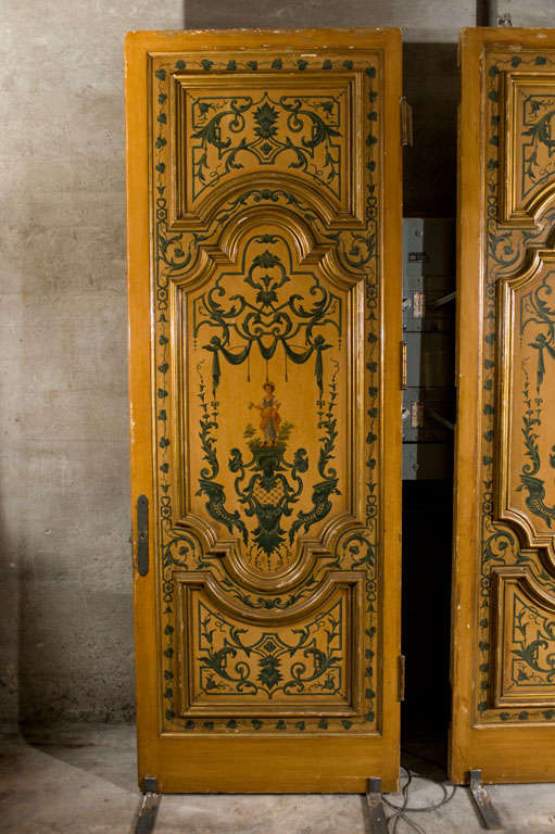 Italian Early 19th century Venetian palace doors For Sale