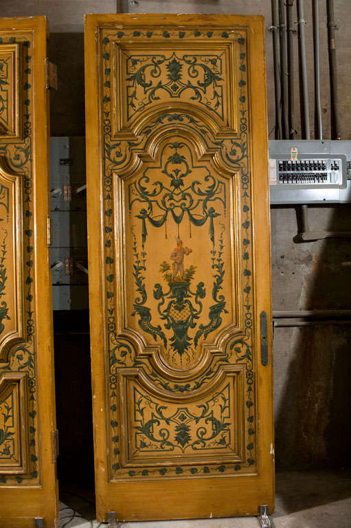 19th Century Early 19th century Venetian palace doors For Sale