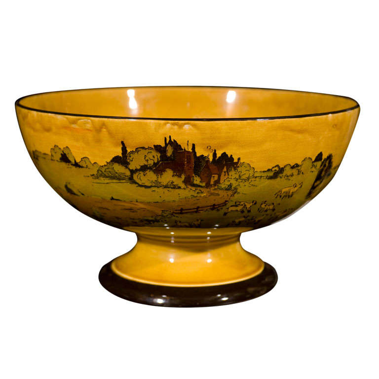 Large scale Royal Doulton punch bowl at 1stDibs