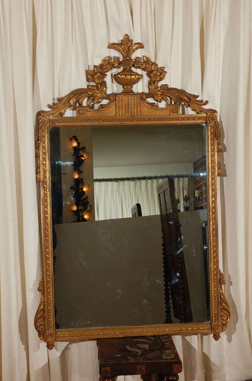 1940's Reproduction Italian Gilt MIrror