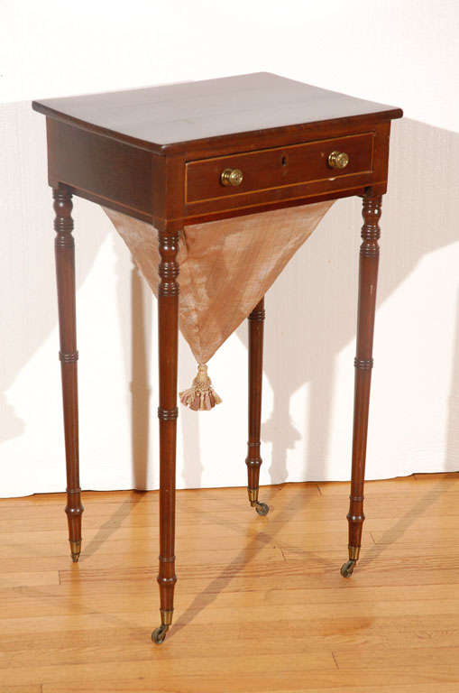 Antique English Sewing Table