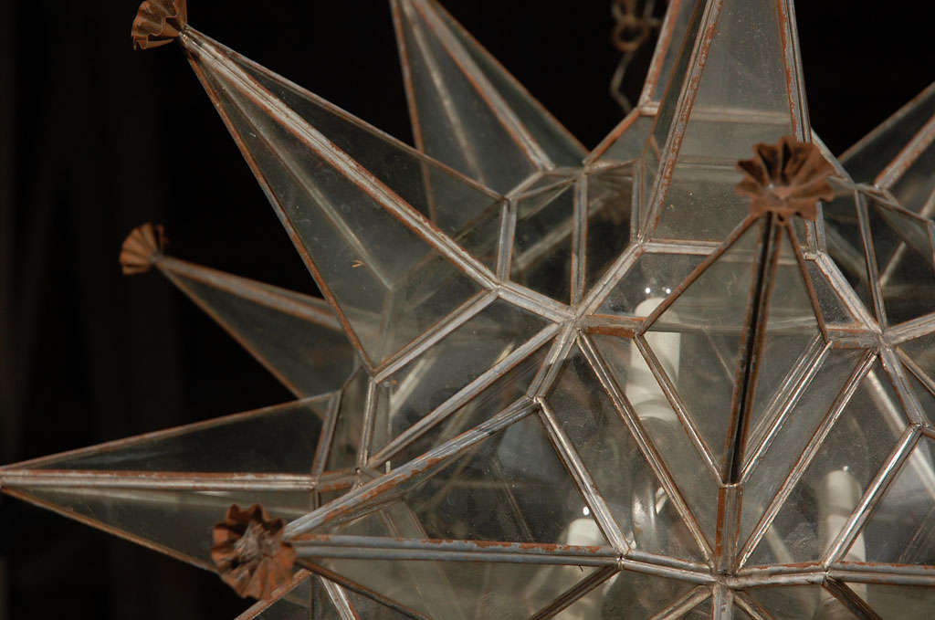 Glass Star Chandelier 4