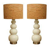 Stacked Gourd Lamps