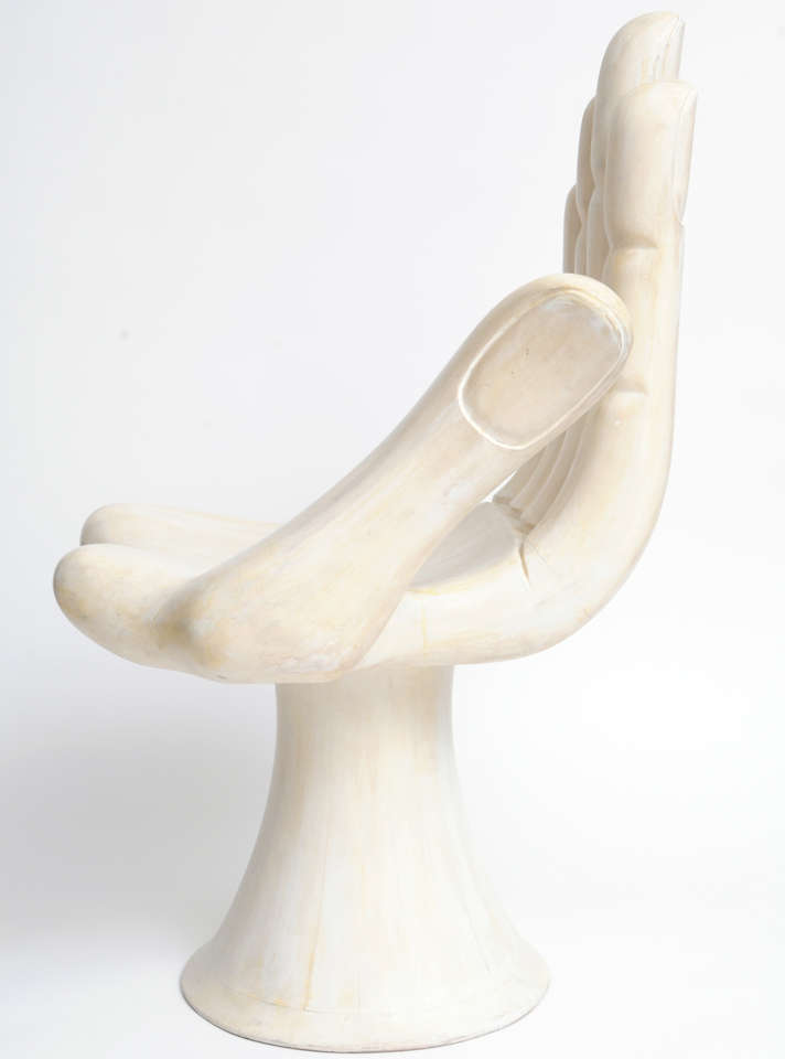 hand chair white