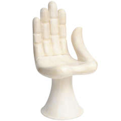 White Pedro Friedeberg Hand Chair