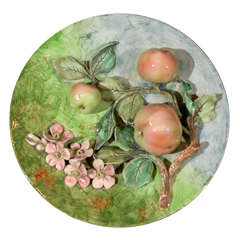 Decorative Majolica Plate- Longchamp 8
