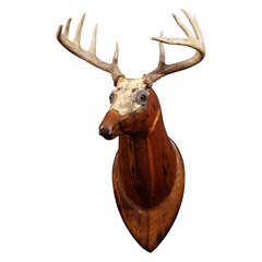 19th Century Hand-carved Taxidermy Mount