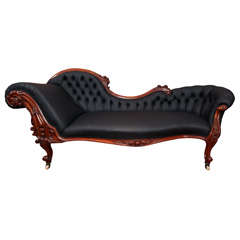 Carved Fancy Sofa in Rubber