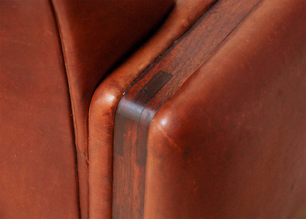 Borge Morgensen Leather Sofa 5