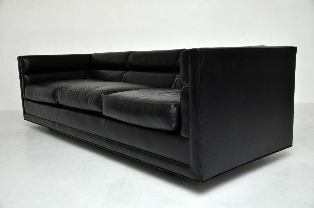 Dunbar Leather Sofa - Edward Wormley