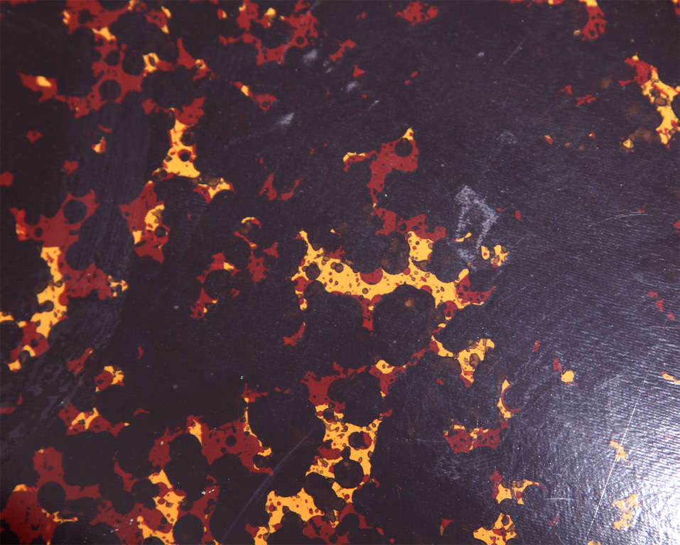 Faux Tortoise Shell Bench 4