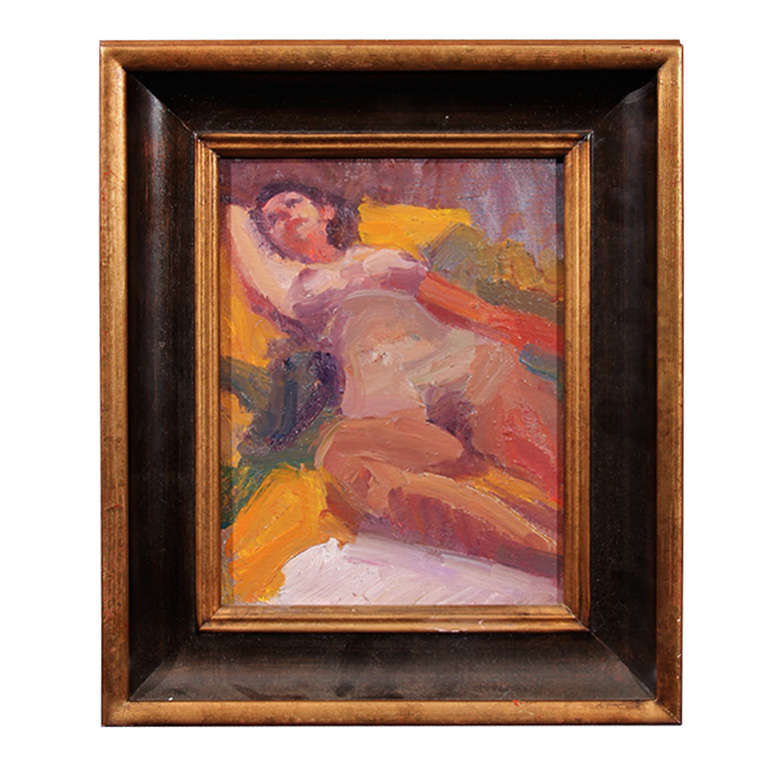 Reclining Nude Painting
