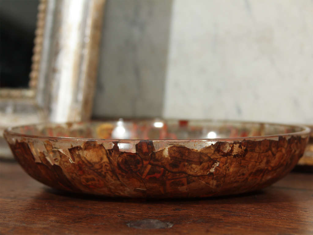 Band de cigares « To My Best Love » Folk Art Bowl en vente 2