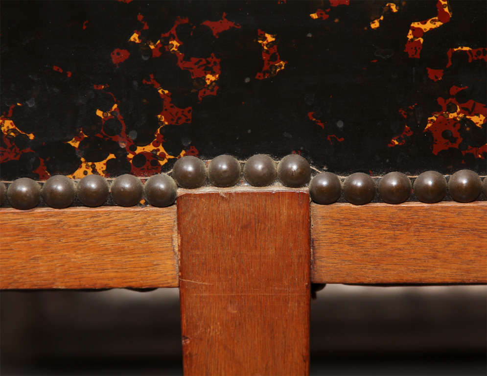 Faux Tortoise Shell Bench at 1stDibs