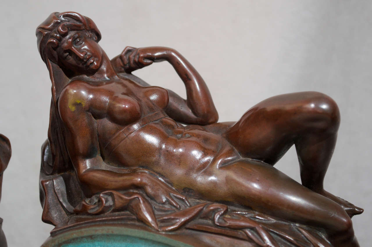 Italian Pair of Grand Tour Bronzes, 