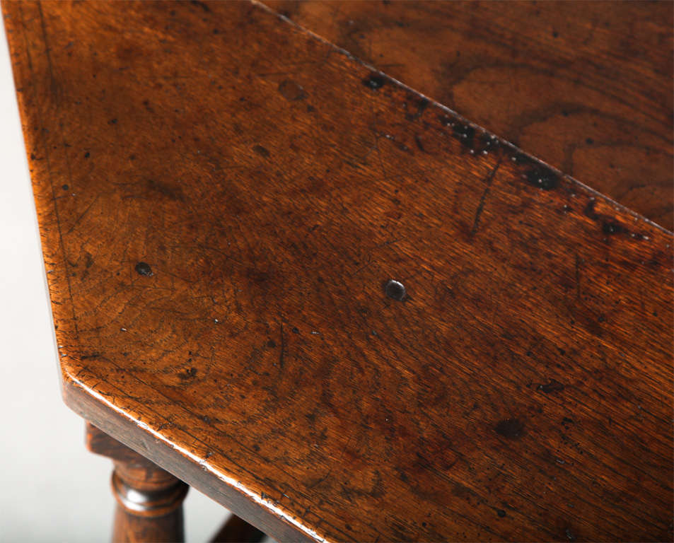 18th Century and Earlier Charles II Period Oak Octagonal Cricket Table