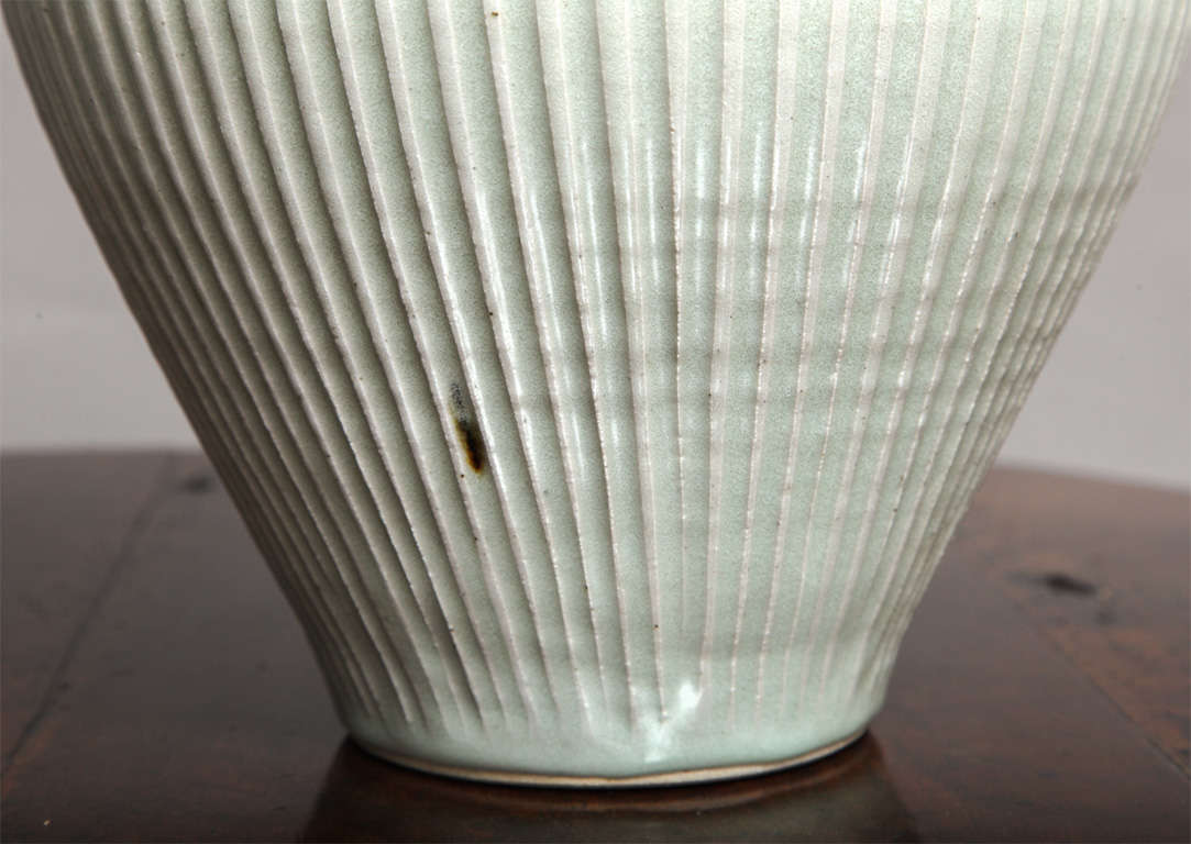 Celadon Vase and Charger by Andrew Crouch 2