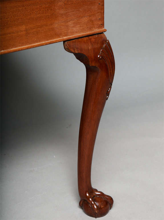 George II Mahogany Center Table For Sale 1