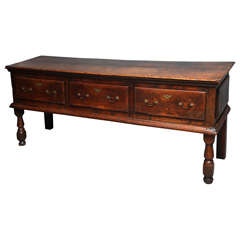 18th Century English or Welsh Low Dresser